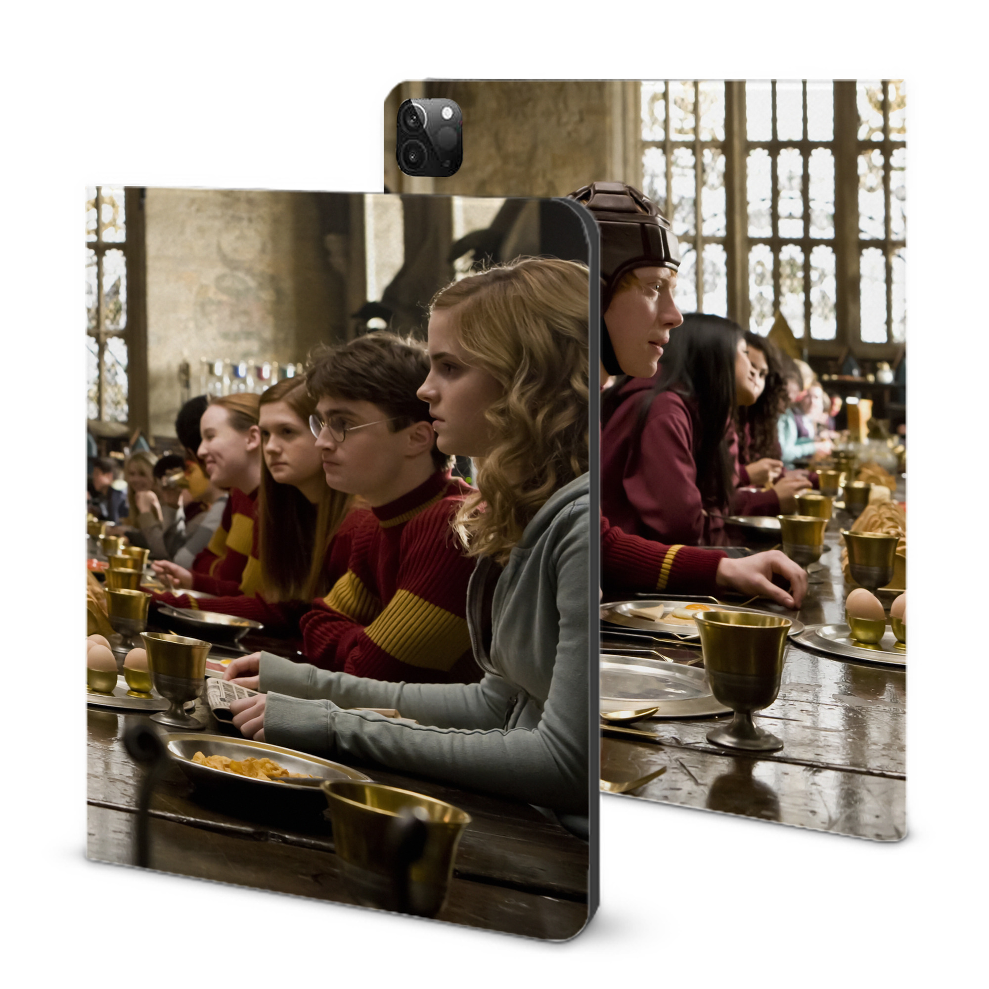 （画像用） Harry Potter ハリー・ポッターシリーズ IPadケース ペンホルダー付き ブックスタイルデザイン